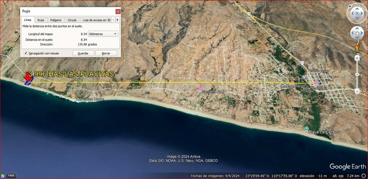 3.9 HAS LAS PLAYITAS TODOS SANTOS BCS, MX - foto 4