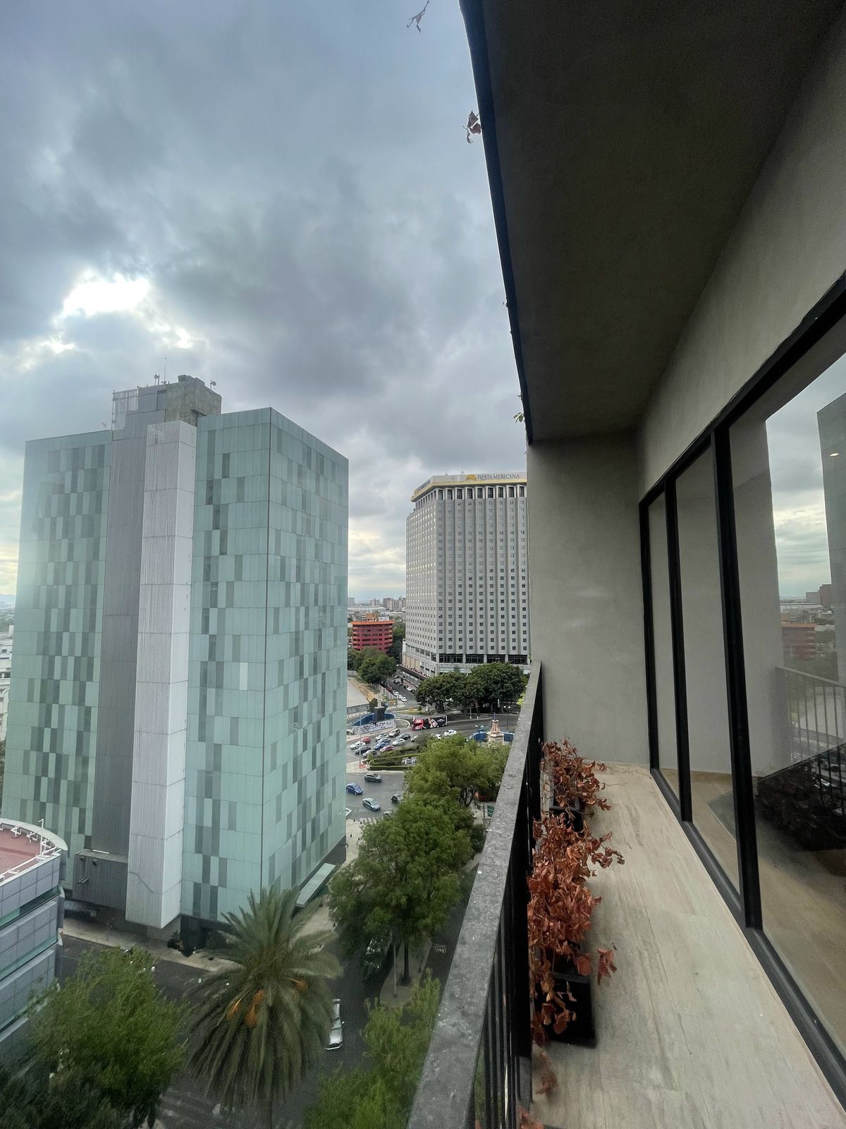 7 de 37: Vista balcon del depa