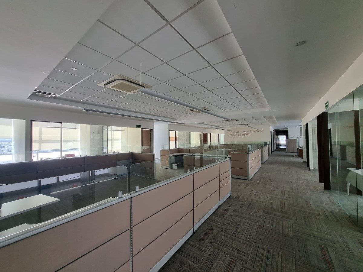 Ampla sala de escritório condicionada para alugar de 1.180m2 edifício em Valle Oriente, foto 1 de 10