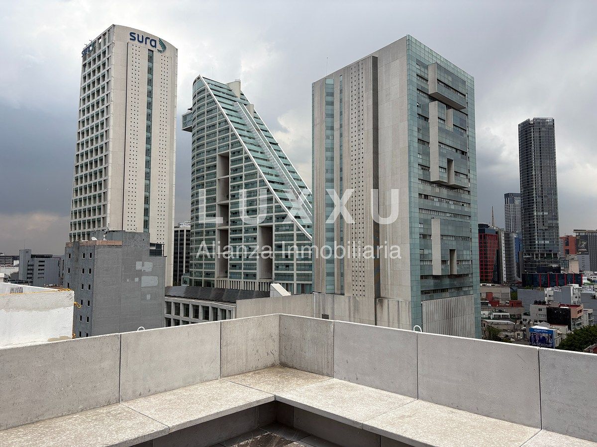 Departamento 2 Rec. en Venta en Insurgentes Sur | 77.75m² | Luxxu