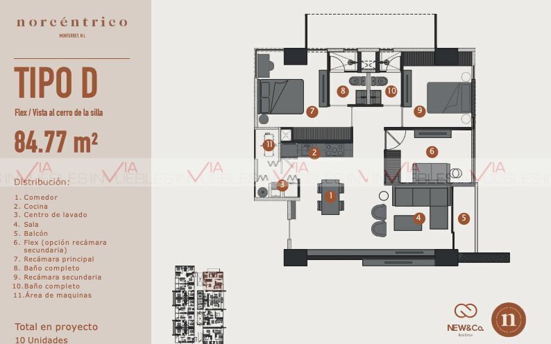 Apartamento em Monterrey Centro, Monterrey, foto 9 de 16