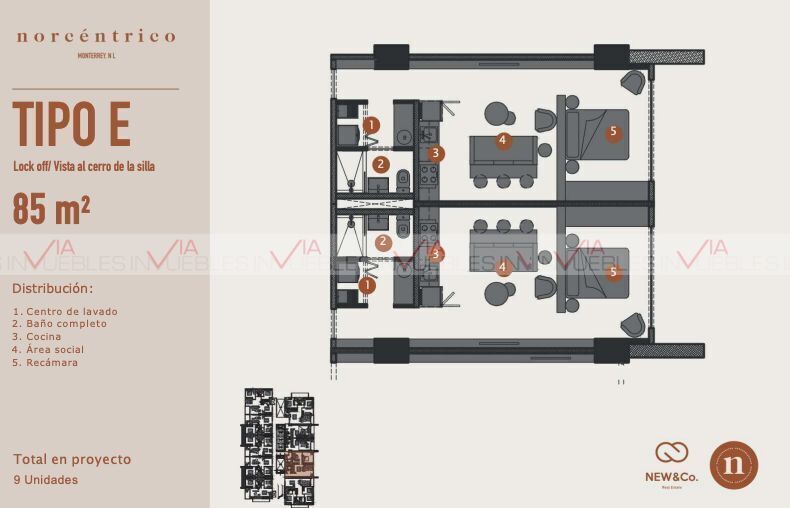 Apartamento em Monterrey Centro, Monterrey, foto 10 de 16