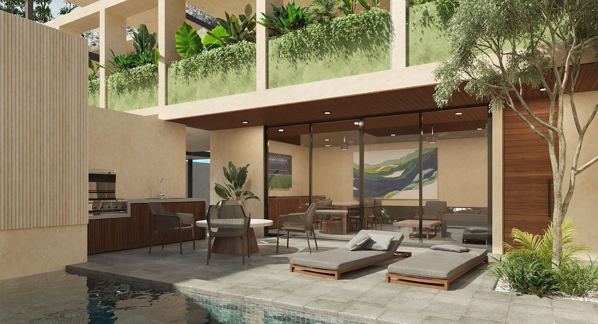 12 de 15: Terraza, Barra, Alberca