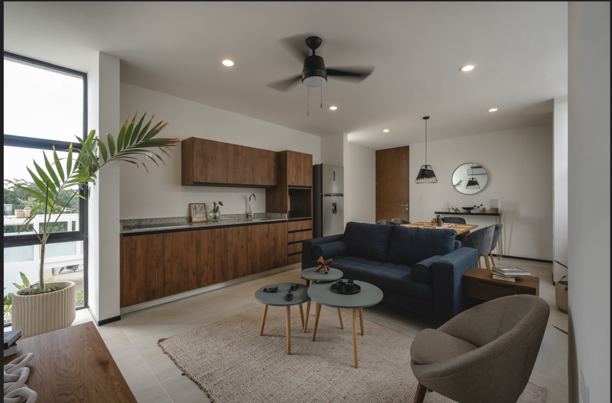 1 de 15: Sala, Comedor y Cocina