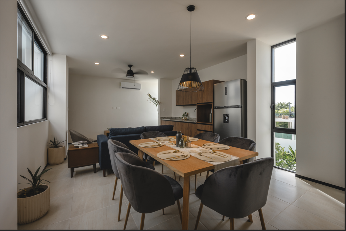 3 de 15: Sala, Comedor y Cocina