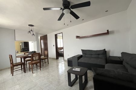 Apartamento mobiliado para alugar, andar superior. Col México Norte.