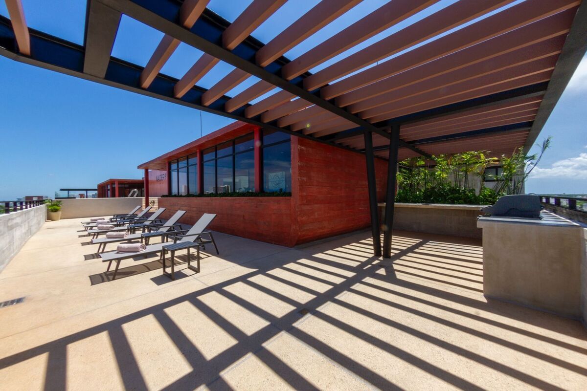 30 de 37: Departamento en venta nuevo con roof cerca del mar en Cancun