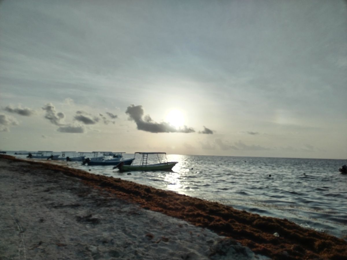 23 de 24: Foto real de la playa en Puerto Morelos.