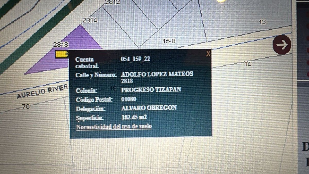 Lote em Progreso Tizapán, Álvaro Obregón, foto 7 de 8