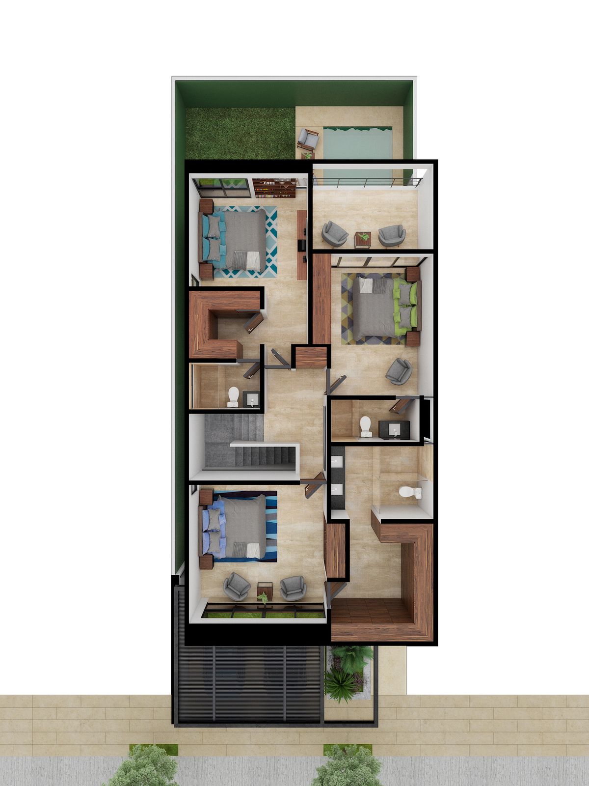 16 of 19: PLANO PLANTA ALTA