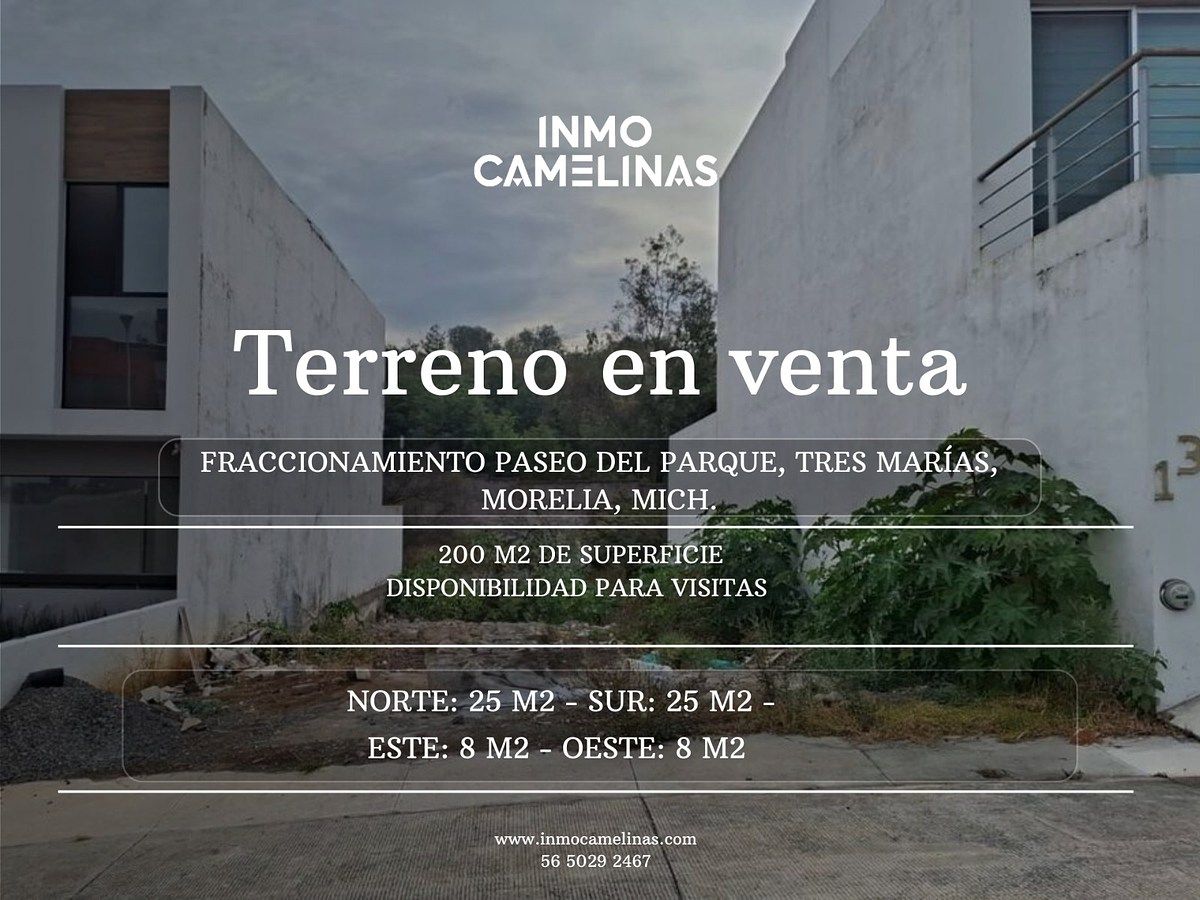 Terreno à Venda em Paseo del Parque, Tres Marías, Morelia, Michoacán, foto 1 de 4