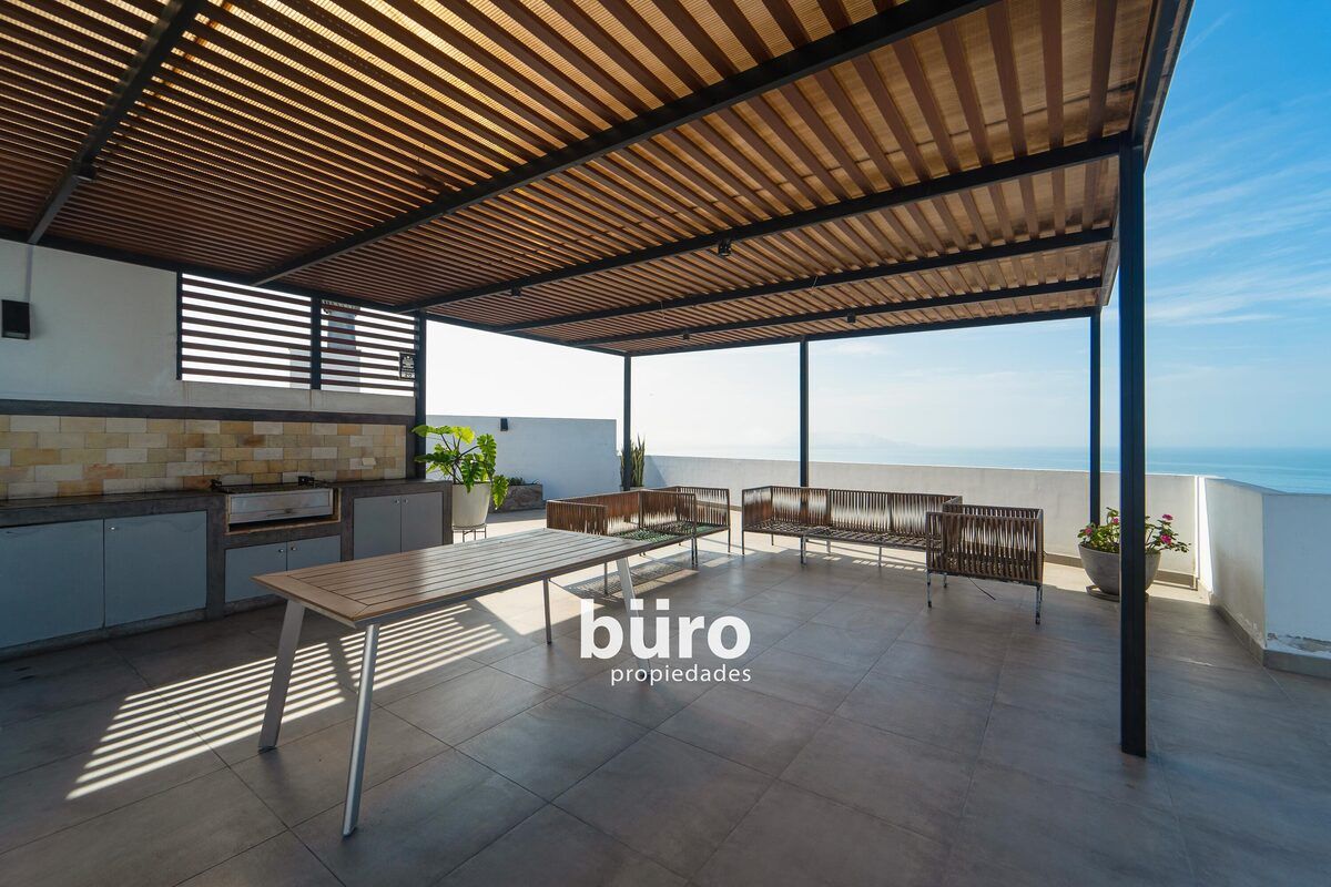 25 de 29: Terraza con parrilla de uso común en el piso 11.