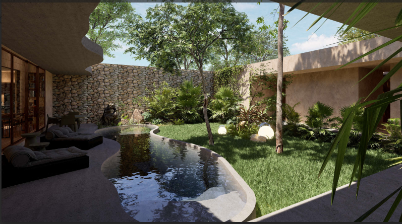 Se Vende Casa de Lujo con Alberca en Temozón, Merida
