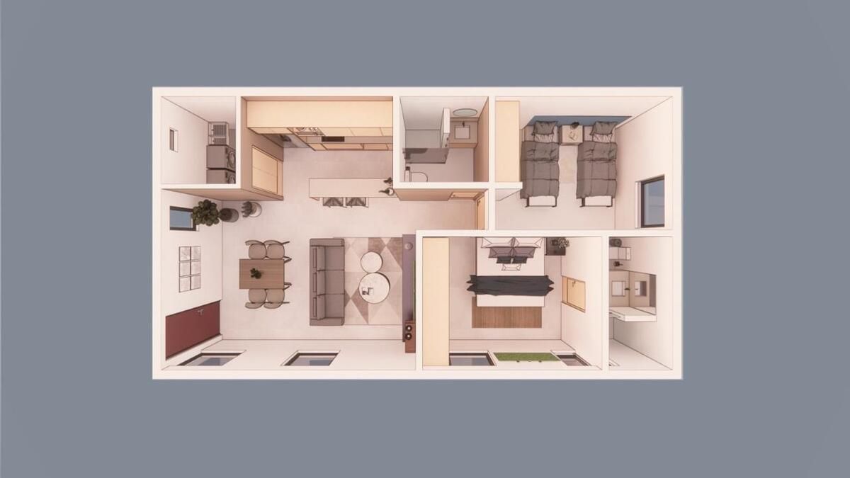 9 de 13: Vista aérea distribución