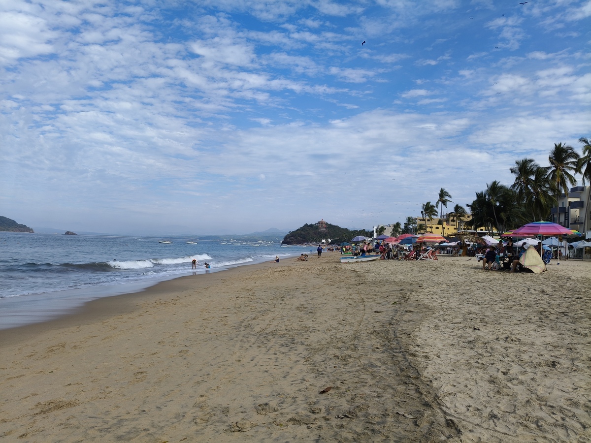 4 de 21: Al fondo una isla frente a  Guayabitos