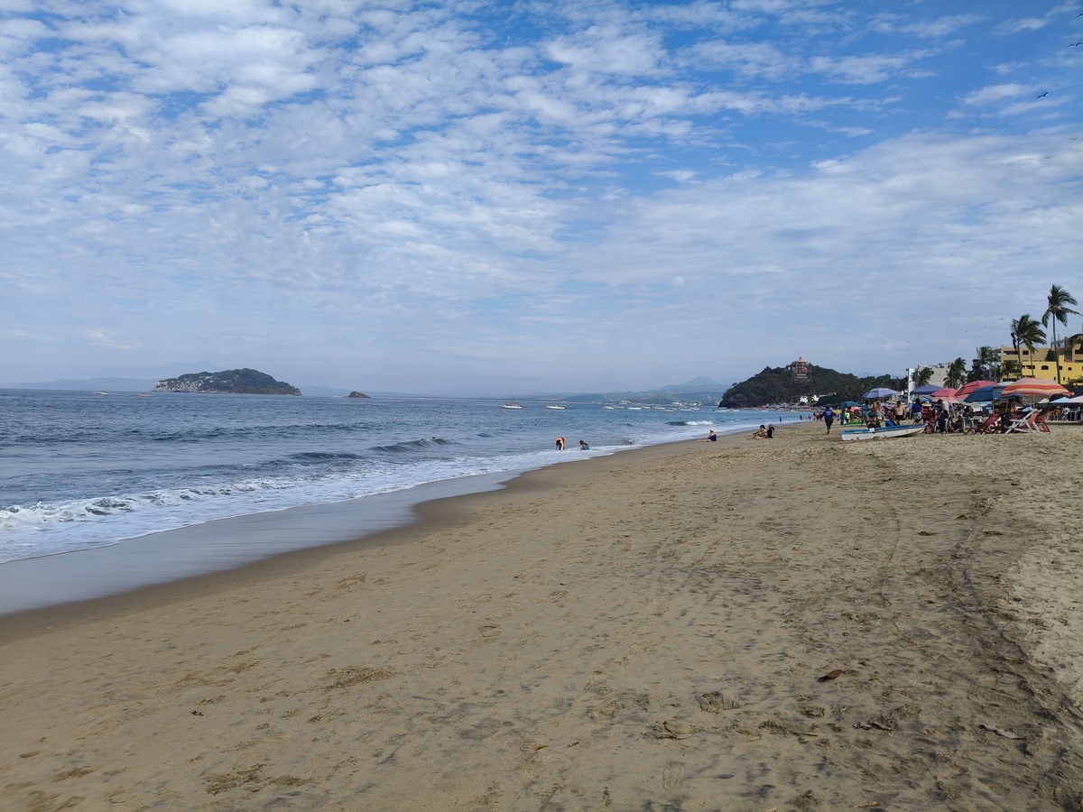 6 de 21: Al fondo una isla frente a La peñita y Guayabitos