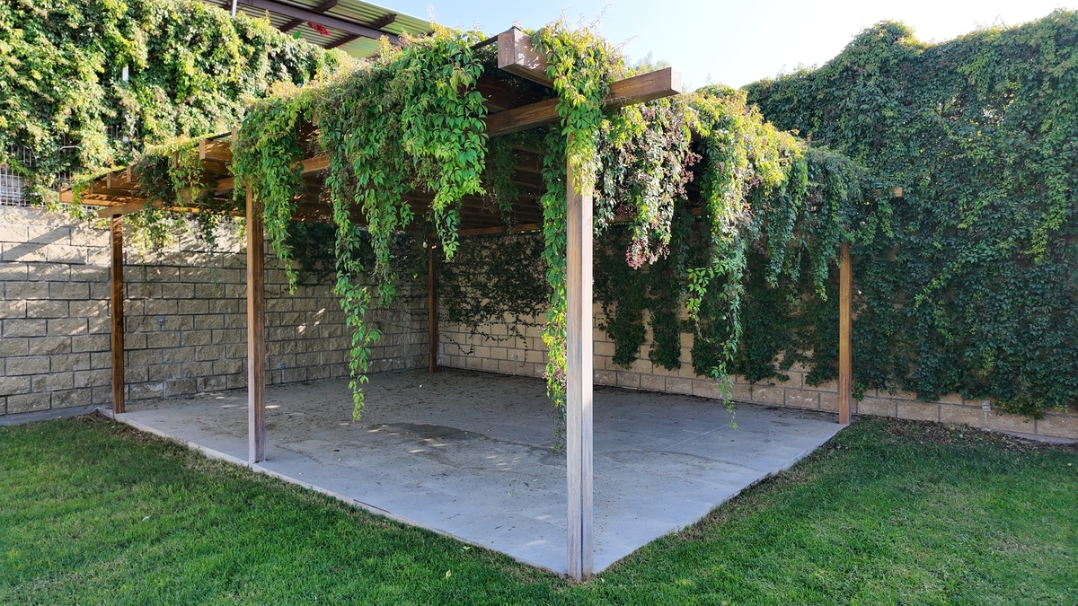 3 of 10: terraza pérgola