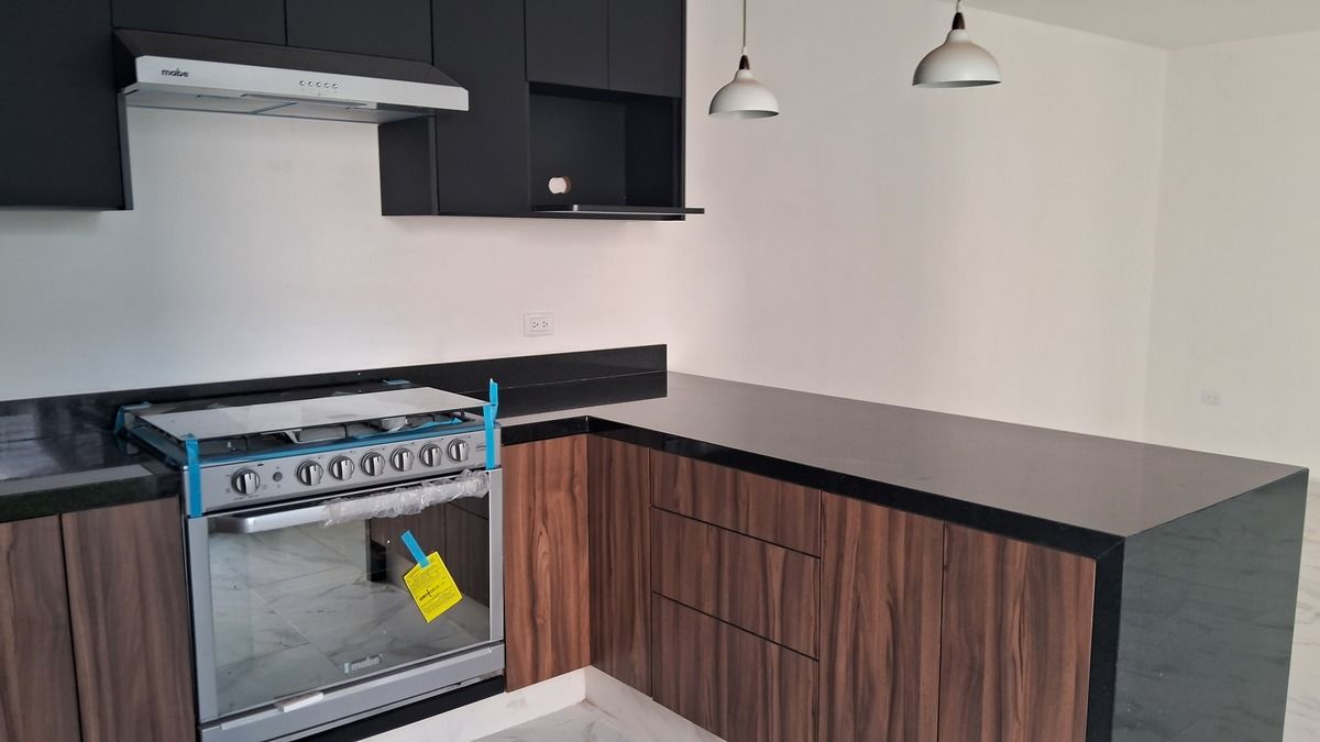 Cocina con barra