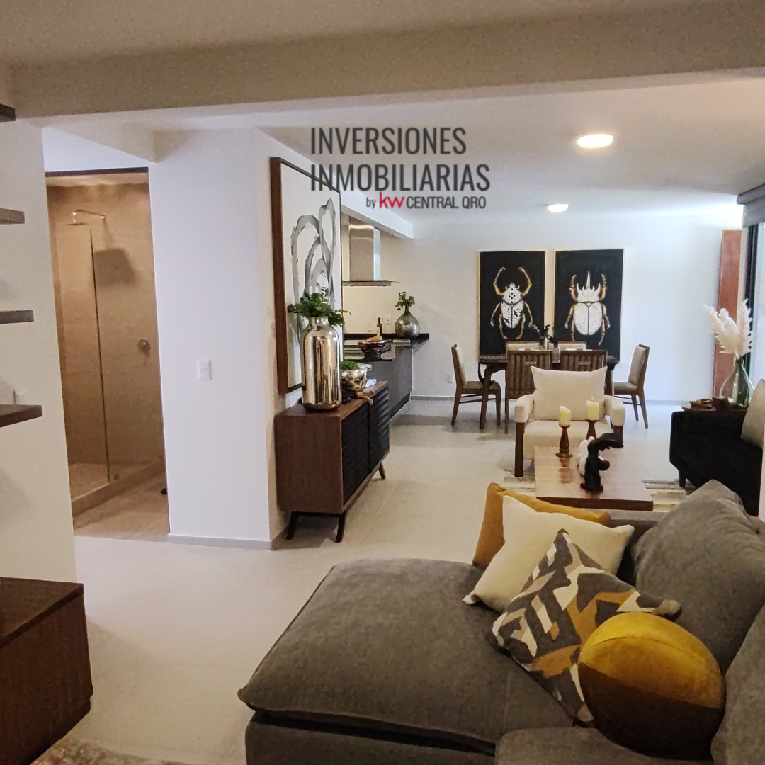Venta departamento en planta baja o Nivel 1 Zakia, Querétaro