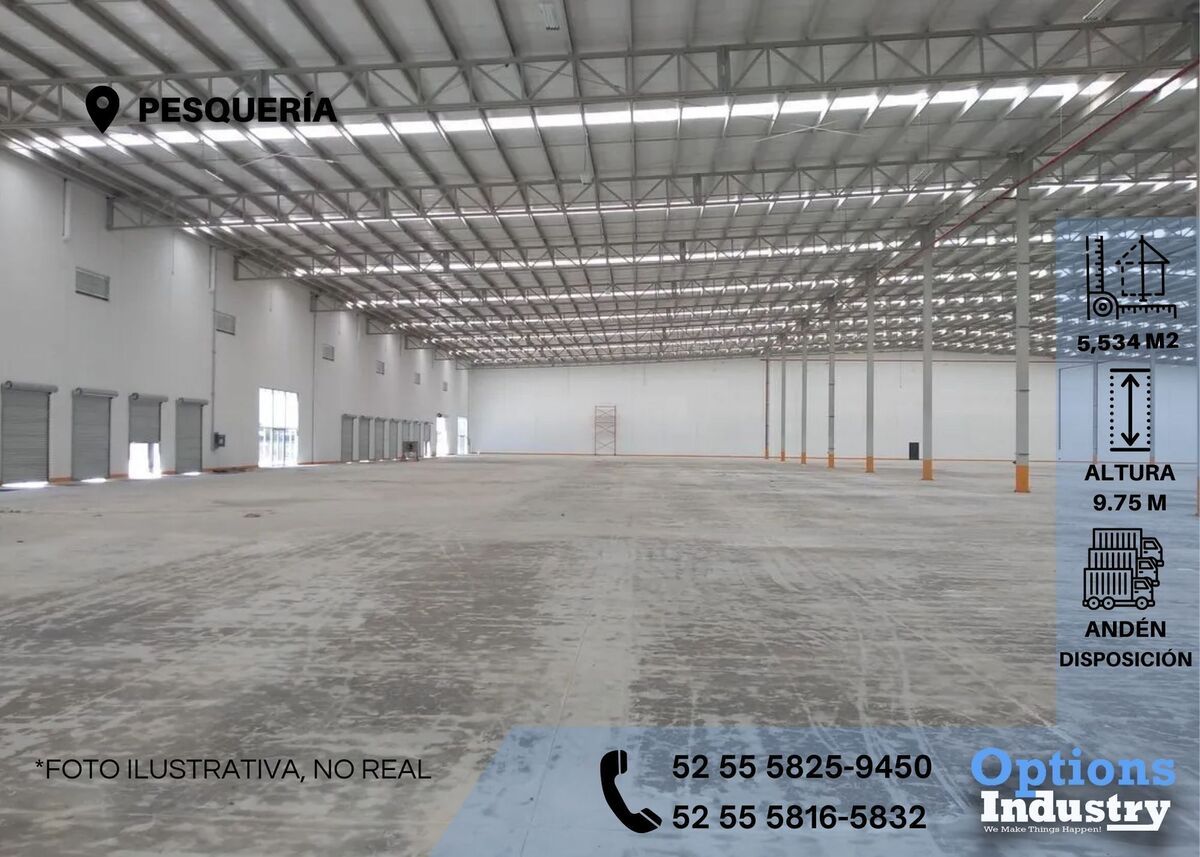 1 de 3: Renta ahora en Pesquería, Nuevo León propiedad industrial