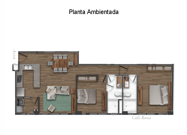 3 de 14: Diseño del Departamento PB008
