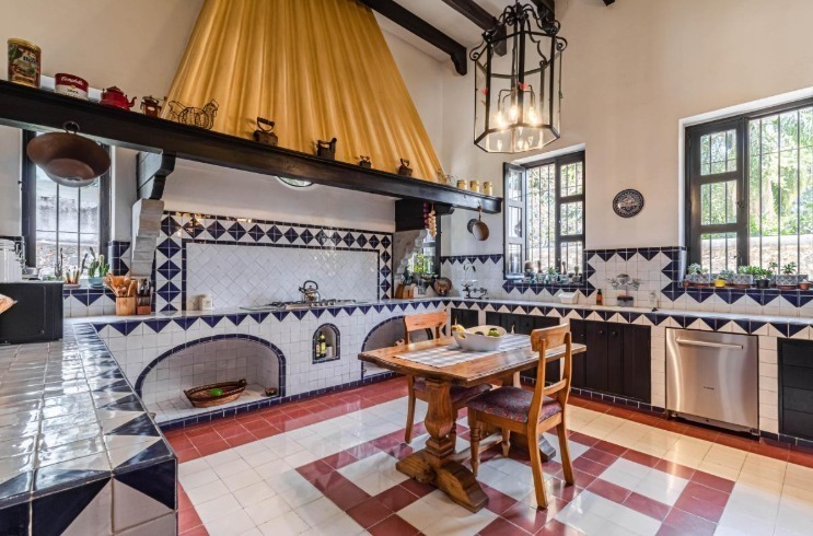 18 de 26: Cocina muy al estilo hacienda.