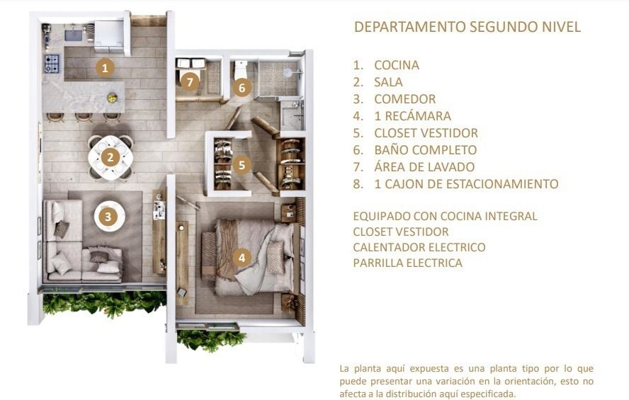 3 de 20: DEPARTAMENTO AMBAR