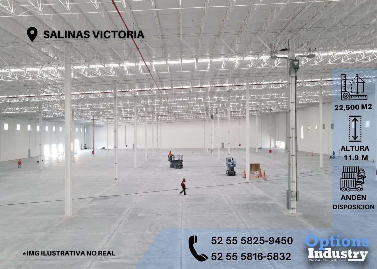 1 de 3: Alquila ya en Salinas Victoria nave industrial