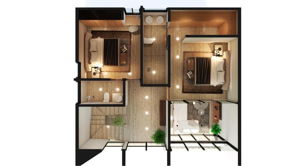 6 de 11: Plano de Distribución Planta Alta