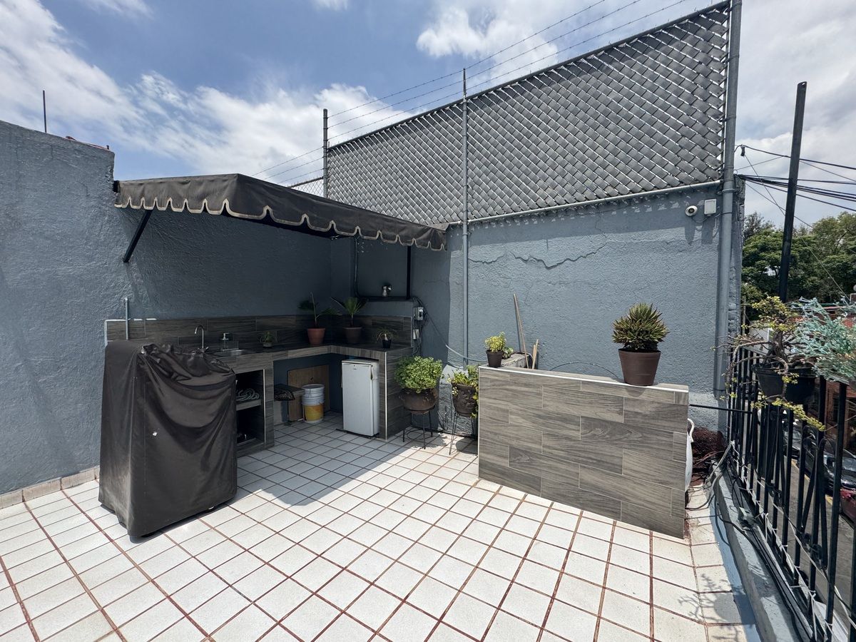 5 de 20: Área de Parrilla del roof garden