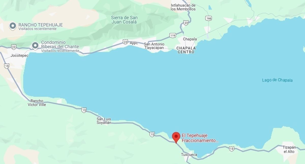 Terrenos Laguna de Chapala en fraccionamiento privado 190m2 en $1,140,000 - foto 1