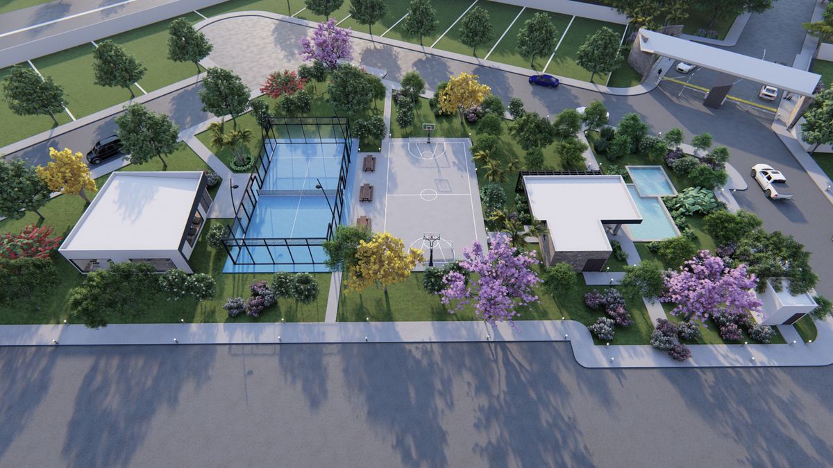 7 of 8: Cancha de padel, gym, alberca y más