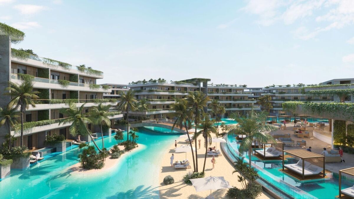 1 de 15: Playa artificial