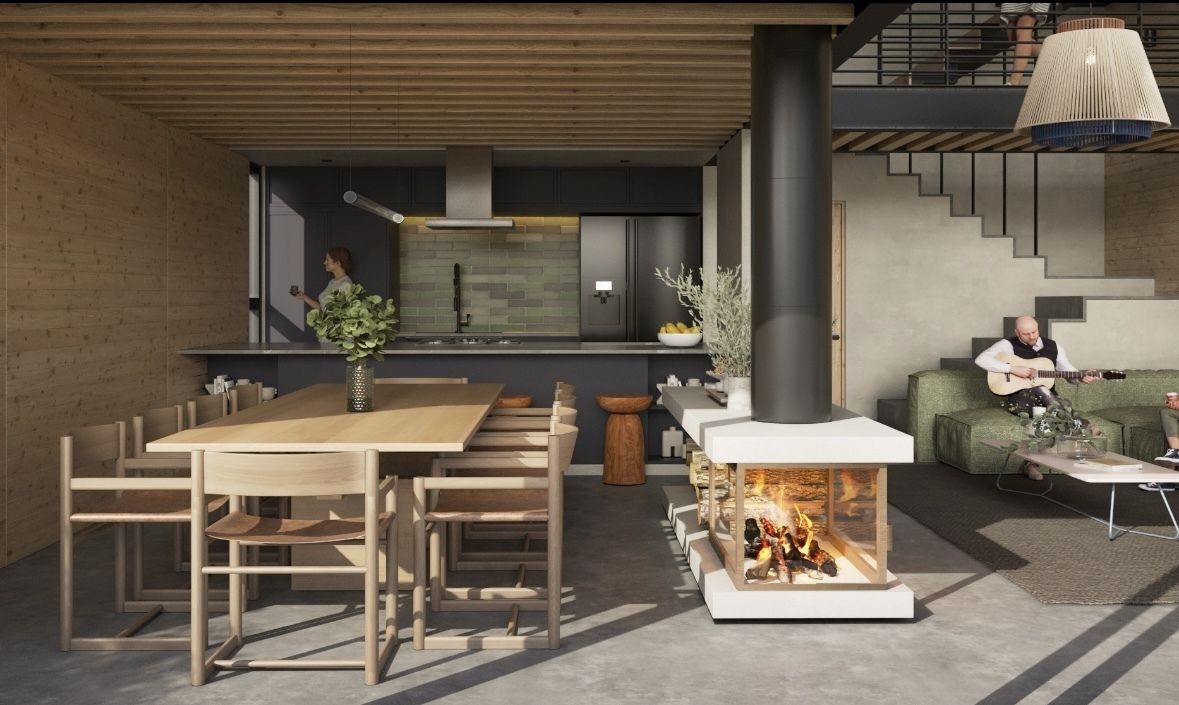 1 de 12: COMEDOR COCINA