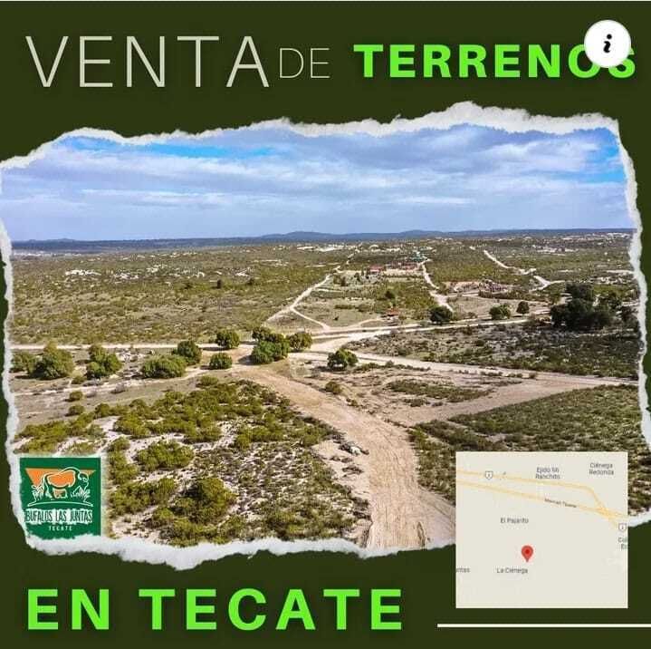 Lotes Campestres Cerca Hacienda Santa Veronica y las Juntas en Tecate