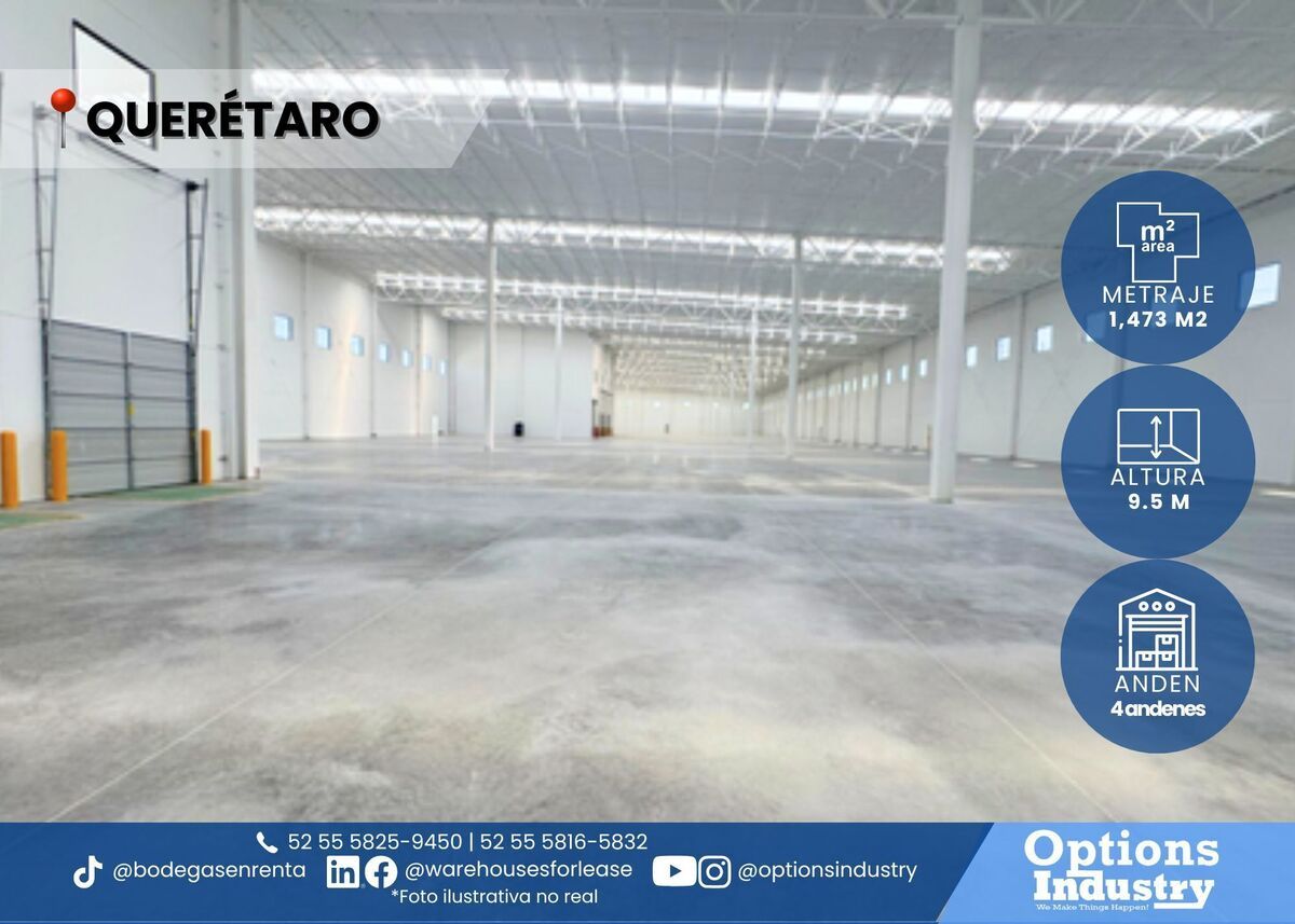 1 de 3: Venta de nave industrial en Querétaro
