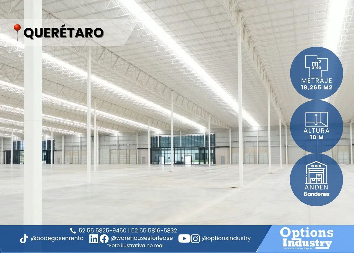 1 de 3: Venta de nave industrial con ubicación estratégica en Qro