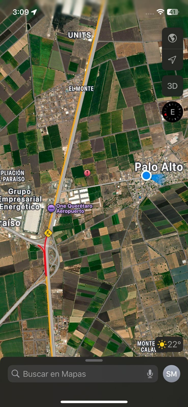 5 de 12: Ubicación de palo alto el Marqués