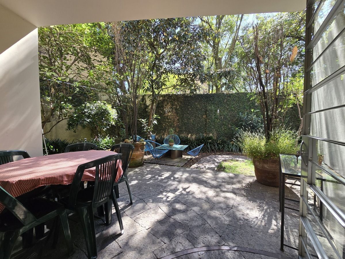Terraza al jardín