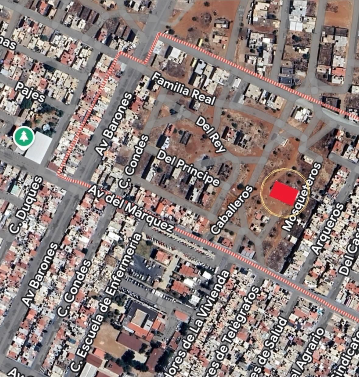 1 de 1: Vista aérea de la ubicación del terreno