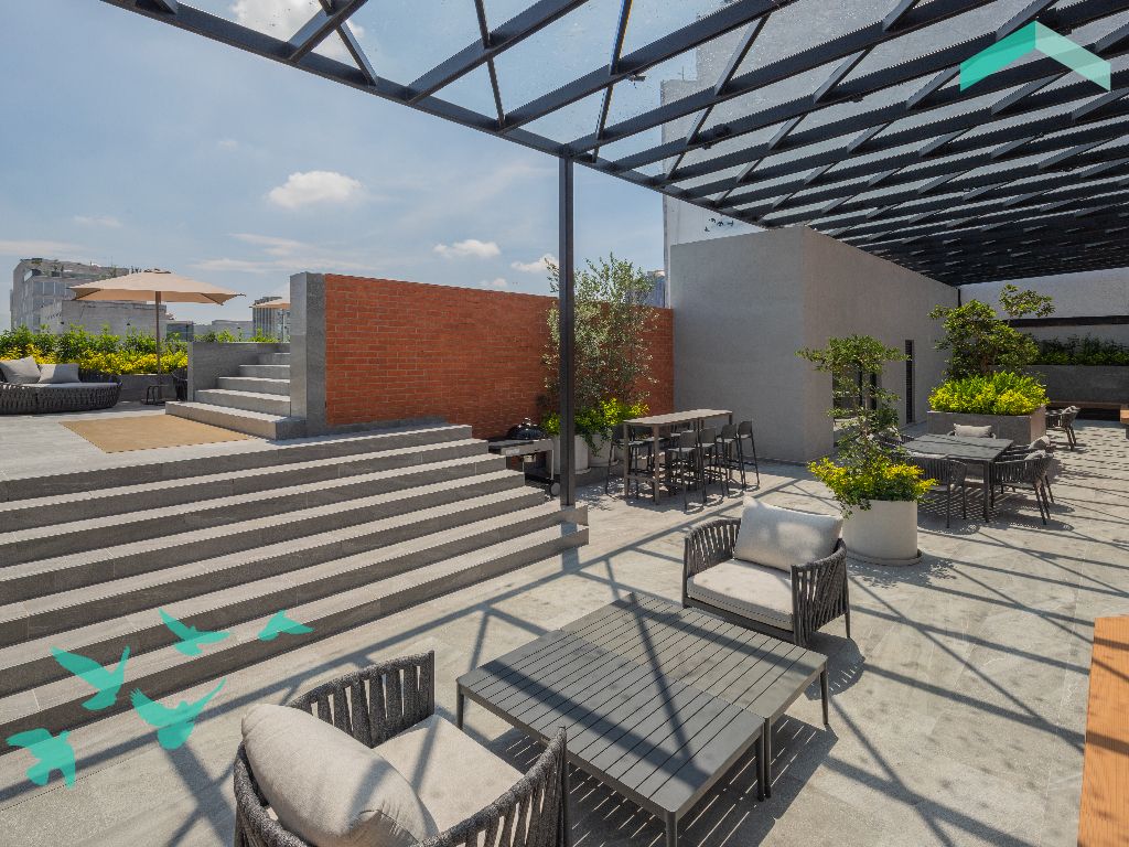 Roof garden comun