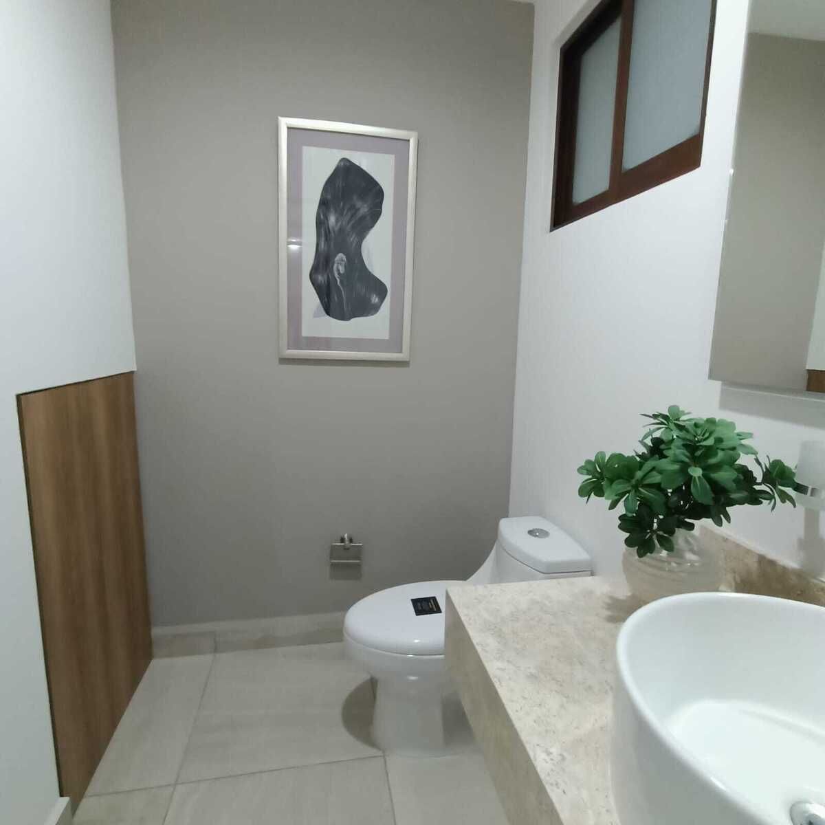 6 of 12: Medio baño