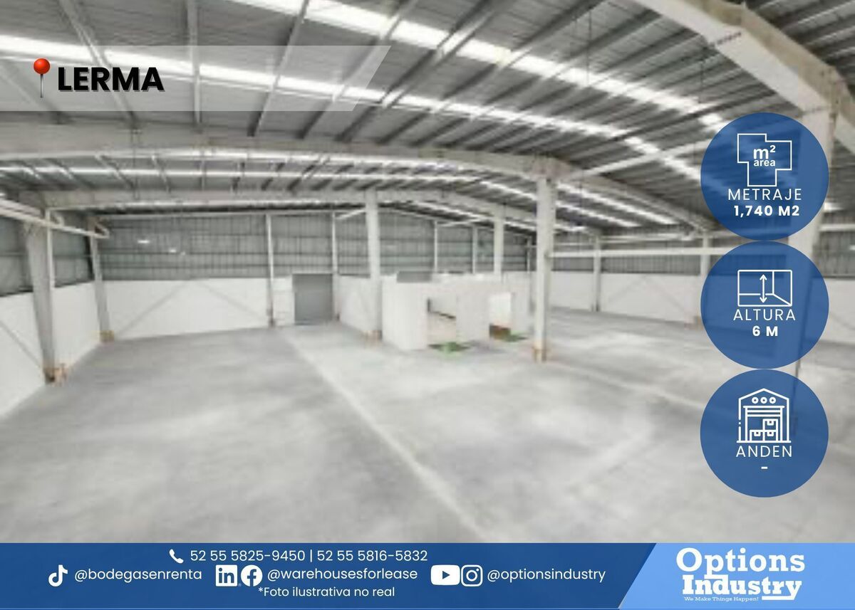 1 de 3: Alquila tu bodega en Lerma