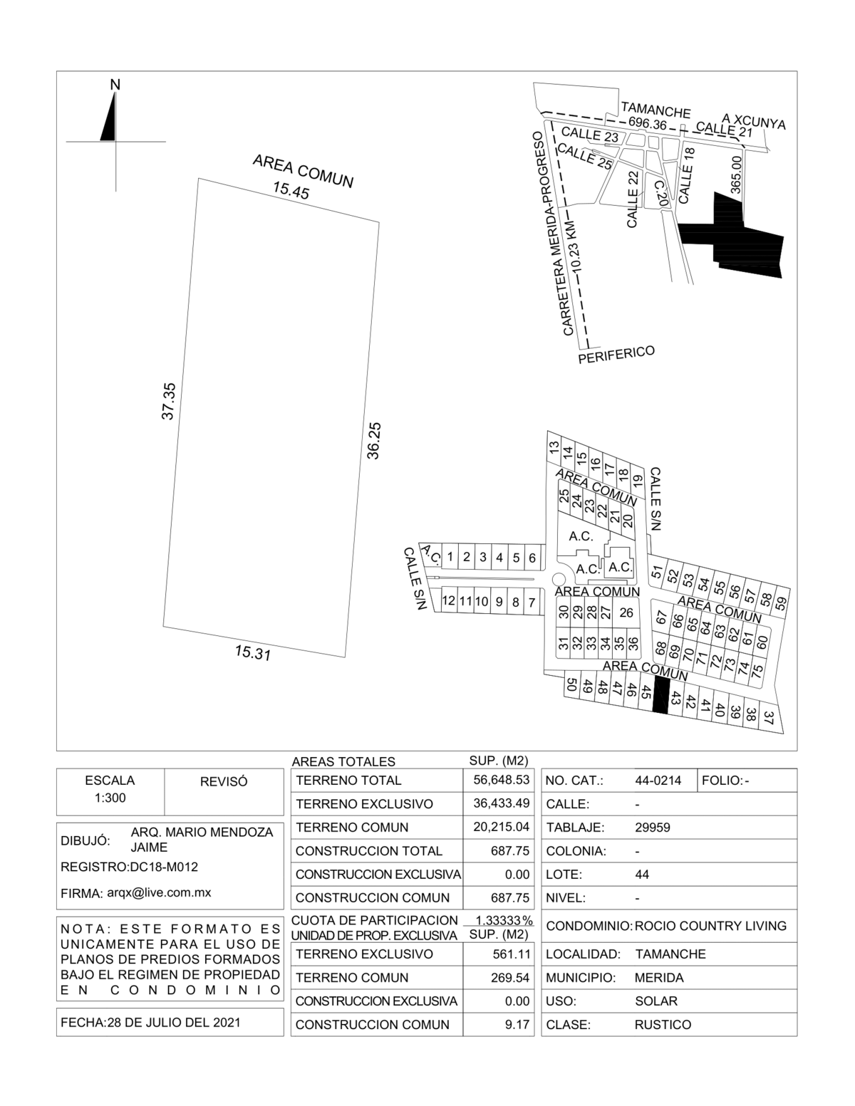 3 of 6: Lote 44