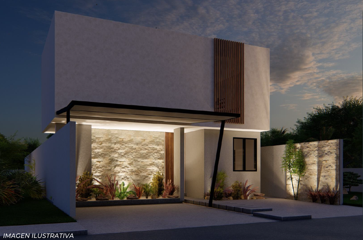 15 de 18: RENDER FACHADA NOCTURNA