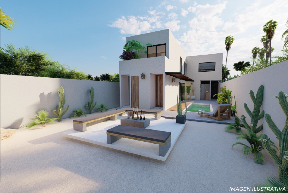 16 de 18: RENDER PATIO CASA