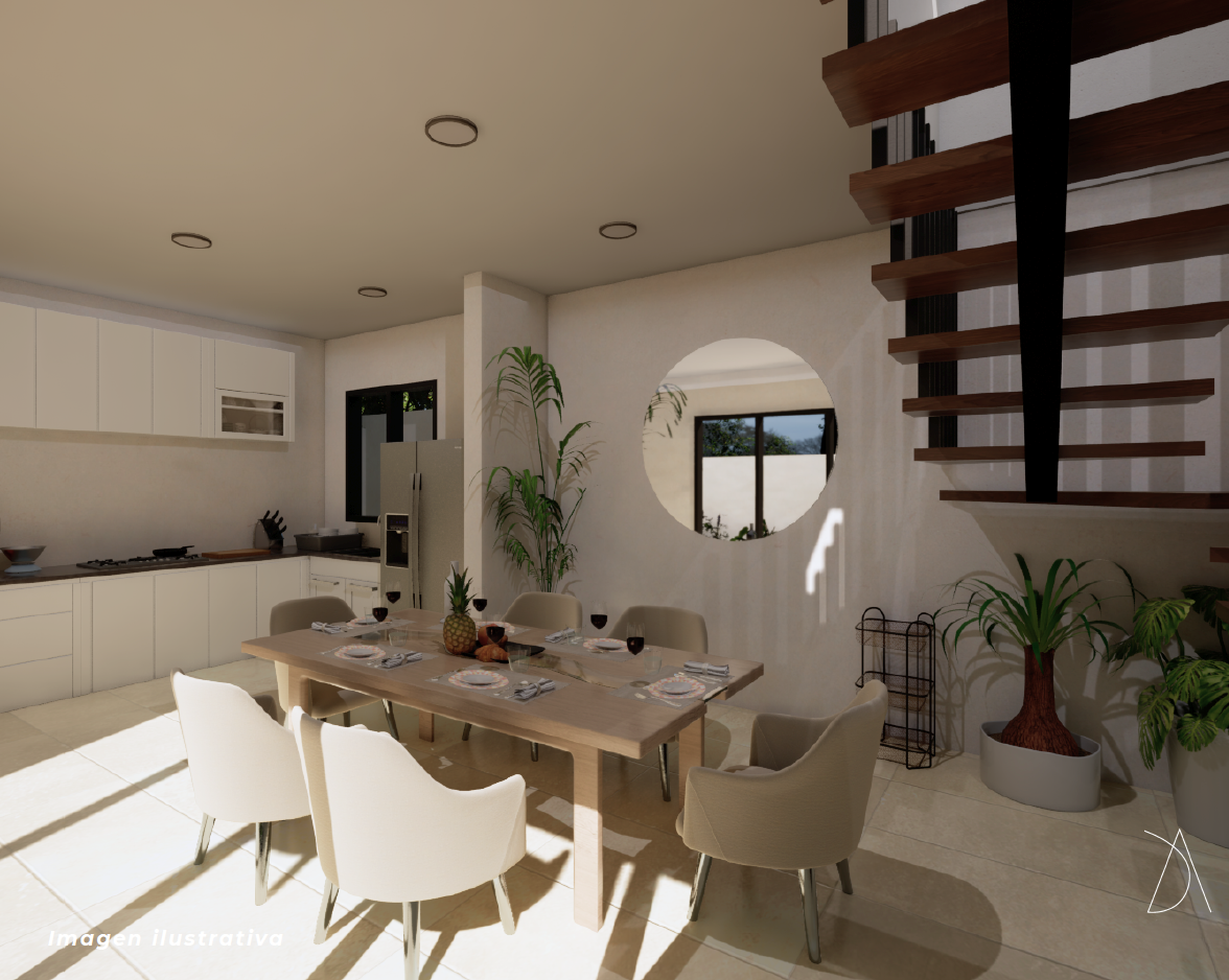 6 de 24: COCINA COMEDOR
