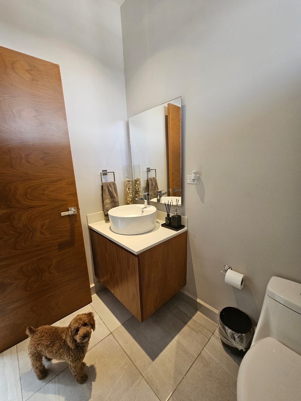 10 de 15: Medio baño vistas