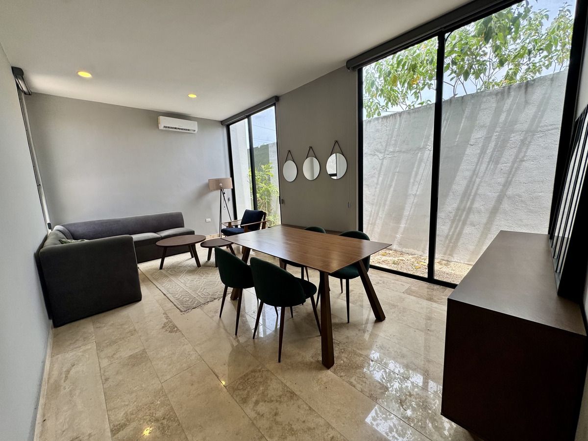 Townhouse en renta amueblado, en Cholul Merida. ¡Equipado!