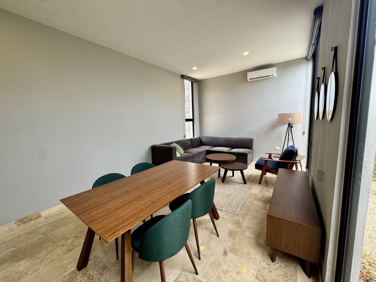 Townhouse en renta amueblado, en Cholul Merida. ¡Equipado!